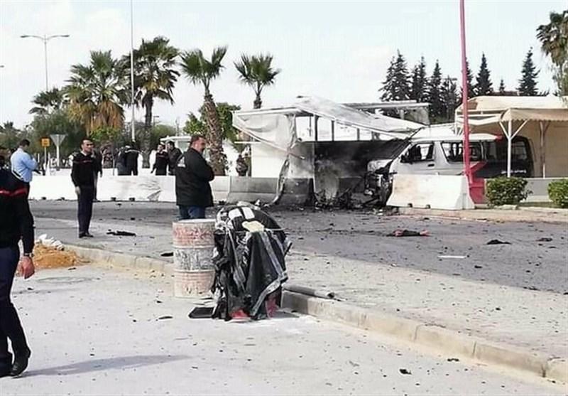انفجار در نزدیکی سفارت آمریکا در تونس