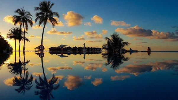 5 تا از بهترین مکان ها و مقاصد دیدنی در جزایر مالدیو ، صخره موز و جزیره خورشید
