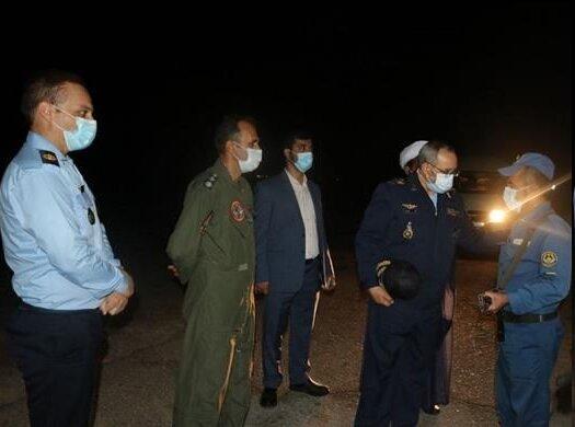 بازدید فرمانده نیروی هوایی ارتش از پایگاه برادران شهید دلحامد