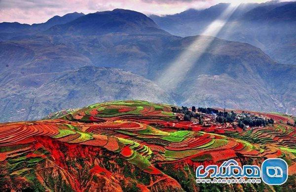 کوه های رنگین کمانی جهان ، بی نظیر در سرتاسر جهان